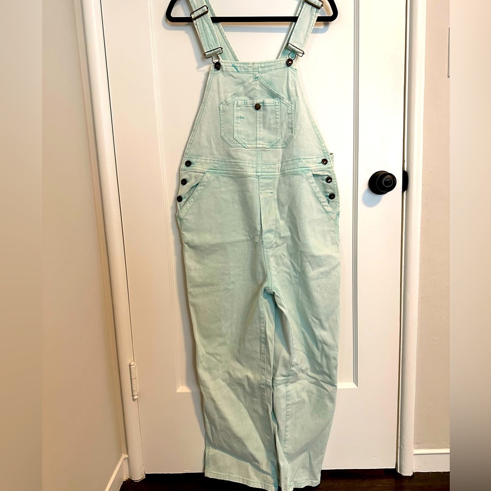 NWT Faherty Overalls Denim